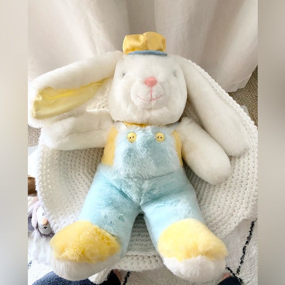 Easter Bunny Stuffy with hat - Picture 3 of 4